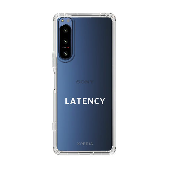 スリムプロテクションケース［ LATENCY - Logotype - Clear ］