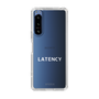 スリムプロテクションケース［ LATENCY - Logotype - Clear ］