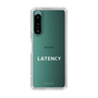 スリムプロテクションケース［ LATENCY - Logotype - Clear ］