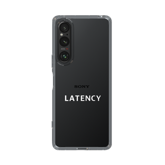 スリムプロテクションケース［ LATENCY - Logotype - Clear ］