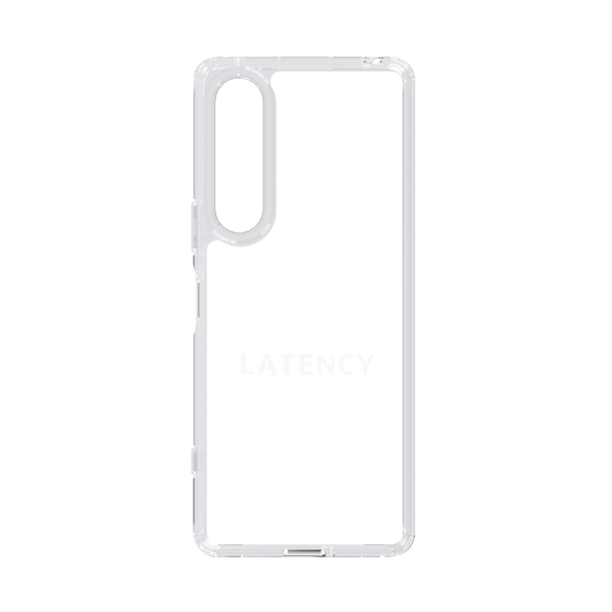 スリムプロテクションケース［ LATENCY - Logotype - Clear ］