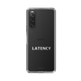 スリムプロテクションケース［ LATENCY - Logotype - Clear ］