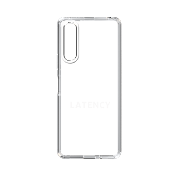 スリムプロテクションケース［ LATENCY - Logotype - Clear ］