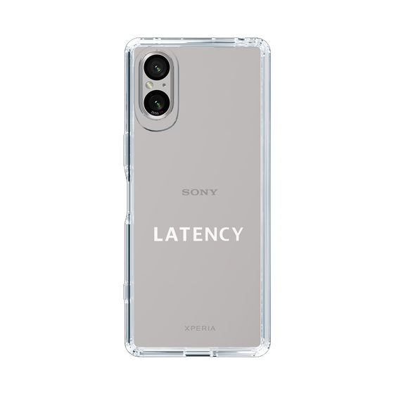 スリムプロテクションケース［ LATENCY - Logotype - Clear ］