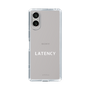 スリムプロテクションケース［ LATENCY - Logotype - Clear ］