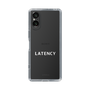 スリムプロテクションケース［ LATENCY - Logotype - Clear ］