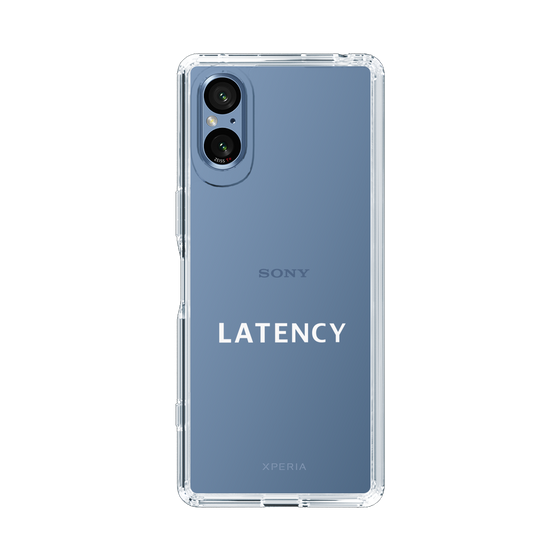 スリムプロテクションケース［ LATENCY - Logotype - Clear ］