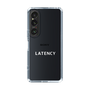 スリムプロテクションケース［ LATENCY - Logotype - Clear ］