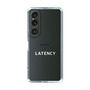 スリムプロテクションケース［ LATENCY - Logotype - Clear ］