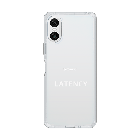 スリムプロテクションケース［ LATENCY - Logotype - Clear ］