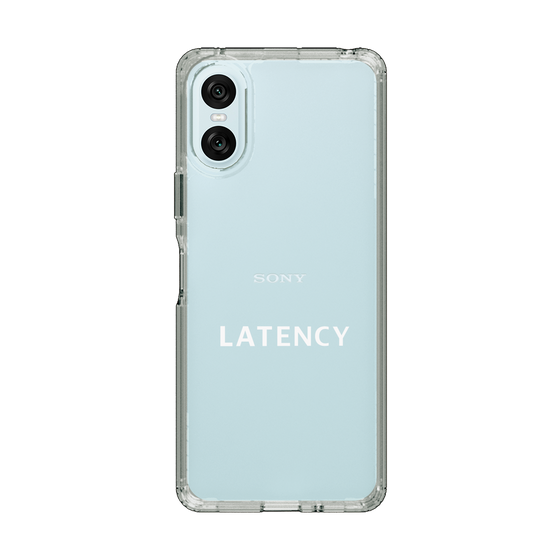 スリムプロテクションケース［ LATENCY - Logotype - Clear ］
