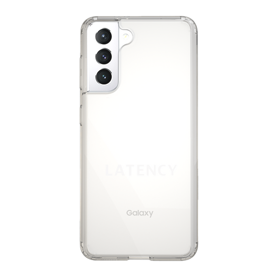 スリムプロテクションケース［ LATENCY - Logotype - Clear ］