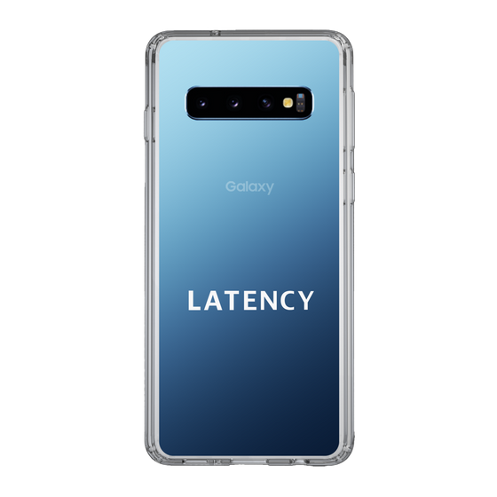 スリムプロテクションケース［ LATENCY - Logotype - Clear ］