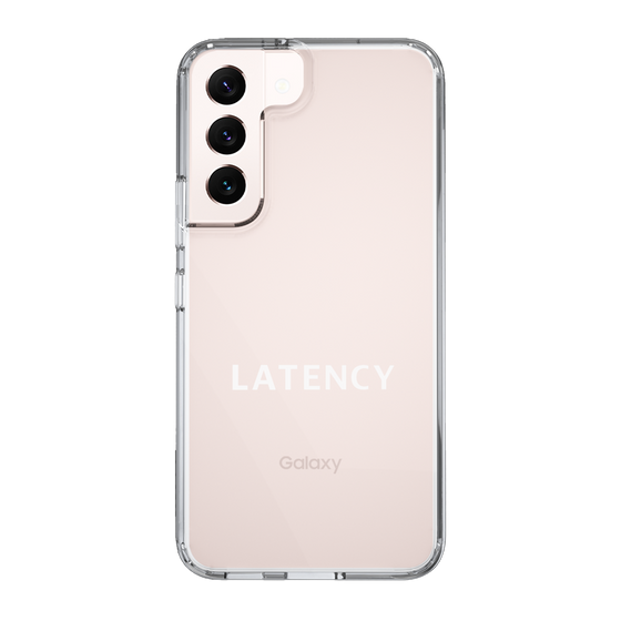 スリムプロテクションケース［ LATENCY - Logotype - Clear ］