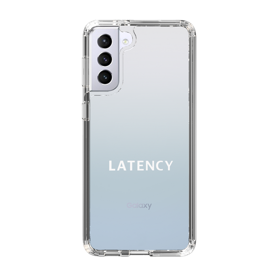 スリムプロテクションケース［ LATENCY - Logotype - Clear ］