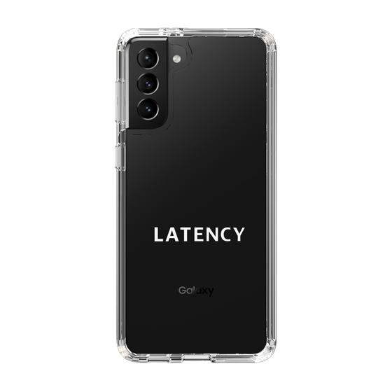 スリムプロテクションケース［ LATENCY - Logotype - Clear ］