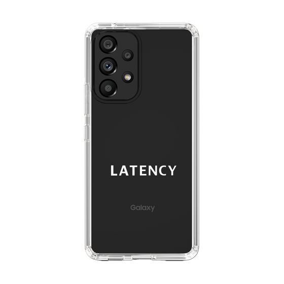 スリムプロテクションケース［ LATENCY - Logotype - Clear ］