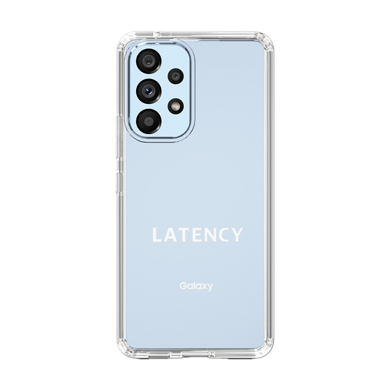 スリムプロテクションケース［ LATENCY - Logotype - Clear ］