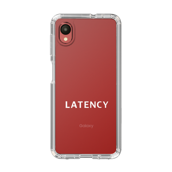 スリムプロテクションケース［ LATENCY - Logotype - Clear ］