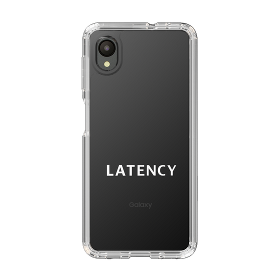 スリムプロテクションケース［ LATENCY - Logotype - Clear ］