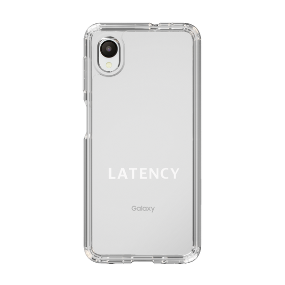 スリムプロテクションケース［ LATENCY - Logotype - Clear ］