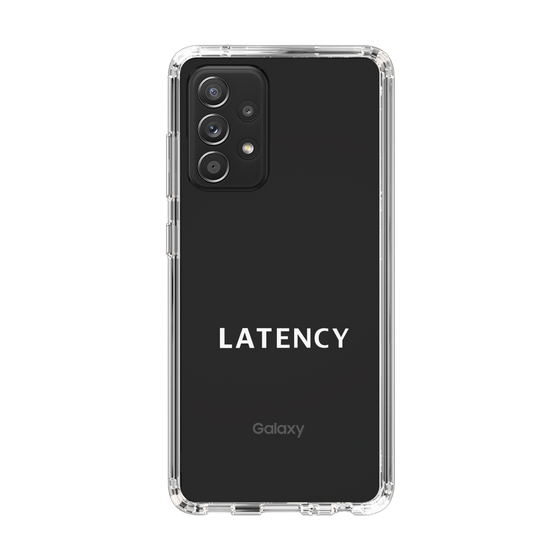 スリムプロテクションケース［ LATENCY - Logotype - Clear ］