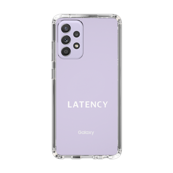 スリムプロテクションケース［ LATENCY - Logotype - Clear ］