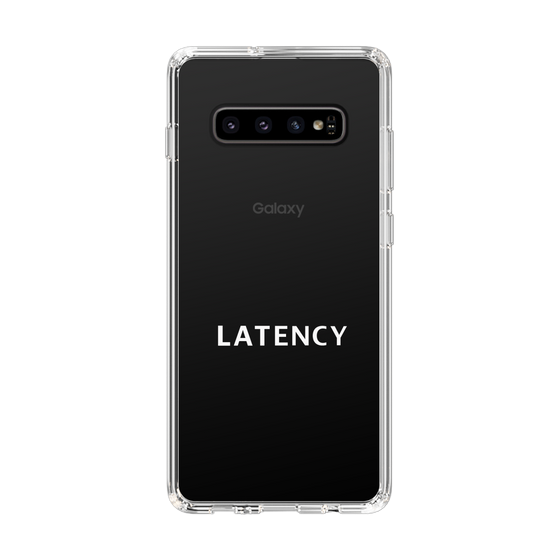 スリムプロテクションケース［ LATENCY - Logotype - Clear ］