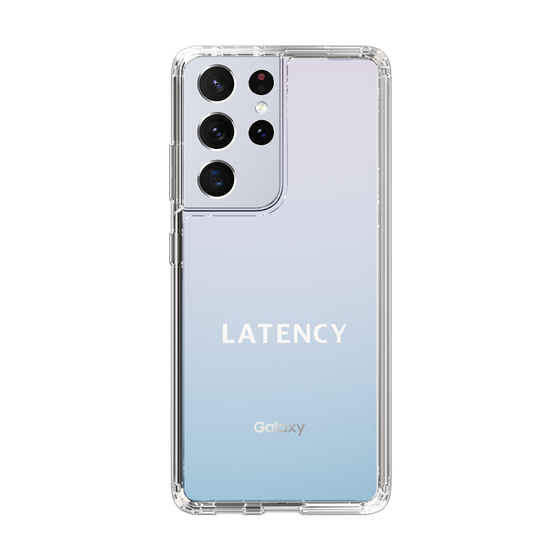 スリムプロテクションケース［ LATENCY - Logotype - Clear ］