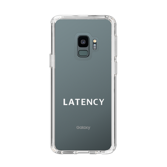スリムプロテクションケース［ LATENCY - Logotype - Clear ］