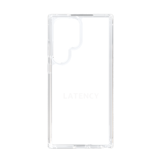 スリムプロテクションケース［ LATENCY - Logotype - Clear ］
