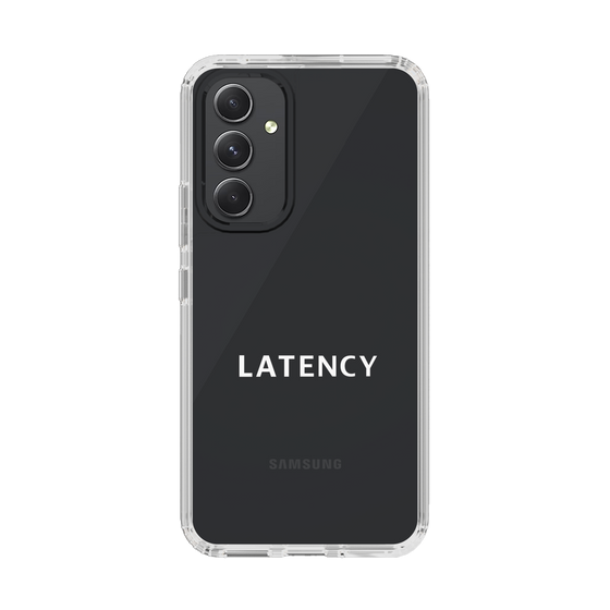 スリムプロテクションケース［ LATENCY - Logotype - Clear ］