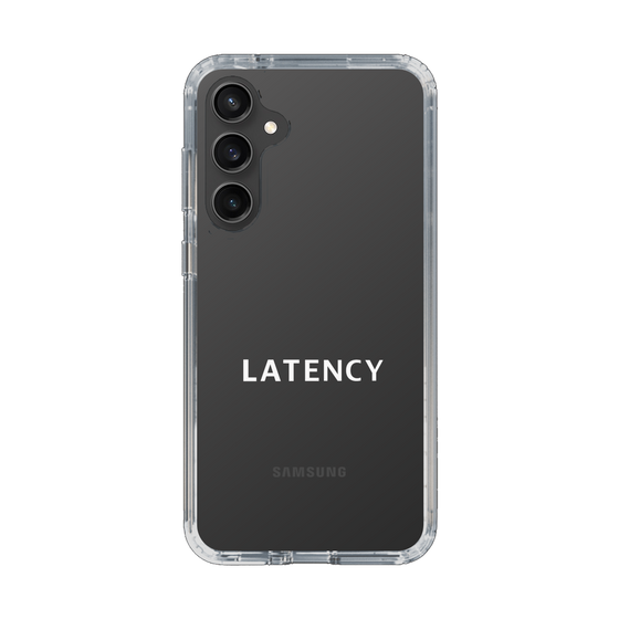 スリムプロテクションケース［ LATENCY - Logotype - Clear ］