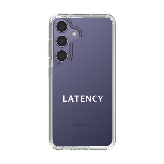 スリムプロテクションケース［ LATENCY - Logotype - Clear ］