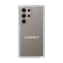 スリムプロテクションケース［ LATENCY - Logotype - Clear ］