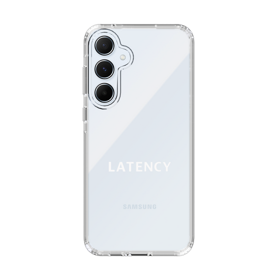 スリムプロテクションケース［ LATENCY - Logotype - Clear ］