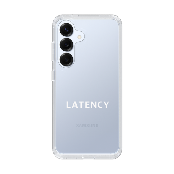 スリムプロテクションケース［ LATENCY - Logotype - Clear ］