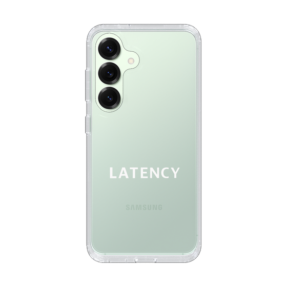 スリムプロテクションケース［ LATENCY - Logotype - Clear ］