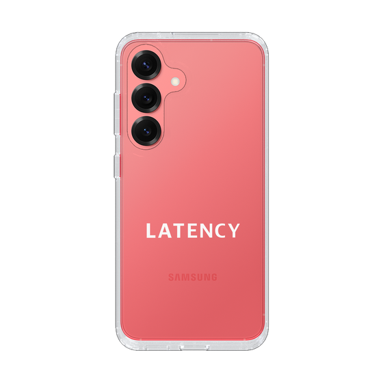 スリムプロテクションケース［ LATENCY - Logotype - Clear ］