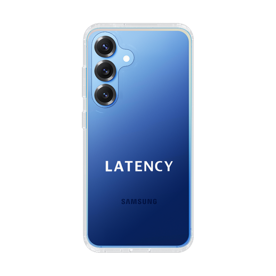 スリムプロテクションケース［ LATENCY - Logotype - Clear ］