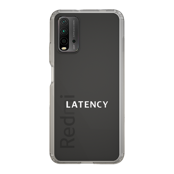 スリムプロテクションケース［ LATENCY - Logotype - Clear ］