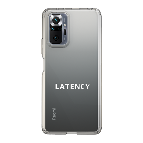 スリムプロテクションケース［ LATENCY - Logotype - Clear ］