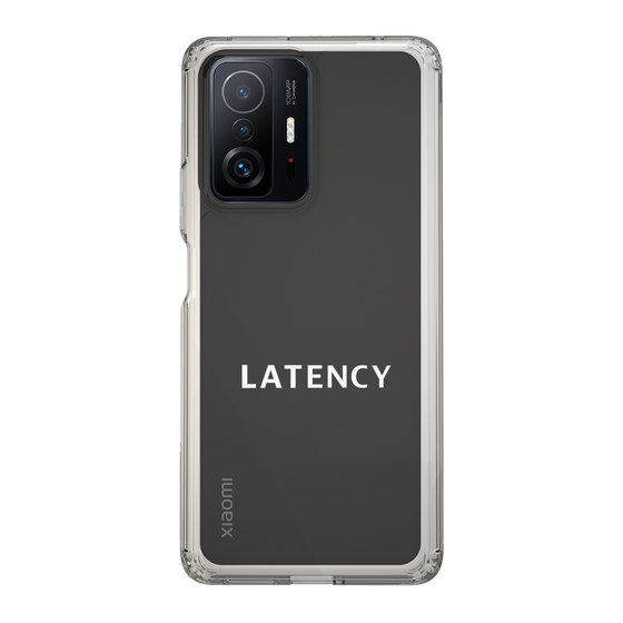 スリムプロテクションケース［ LATENCY - Logotype - Clear ］