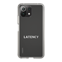 スリムプロテクションケース［ LATENCY - Logotype - Clear ］