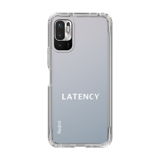 スリムプロテクションケース［ LATENCY - Logotype - Clear ］