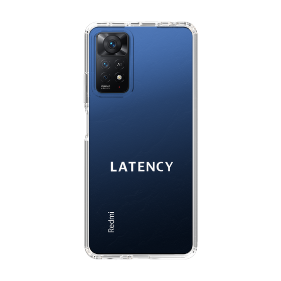 スリムプロテクションケース［ LATENCY - Logotype - Clear ］
