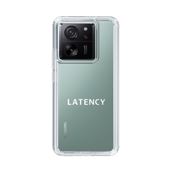 スリムプロテクションケース［ LATENCY - Logotype - Clear ］