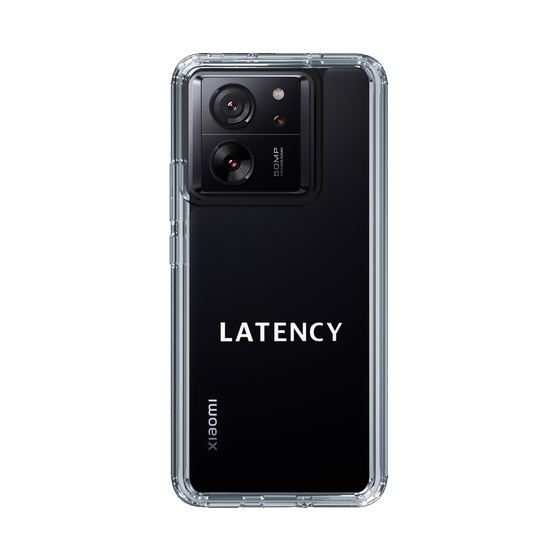 スリムプロテクションケース［ LATENCY - Logotype - Clear ］