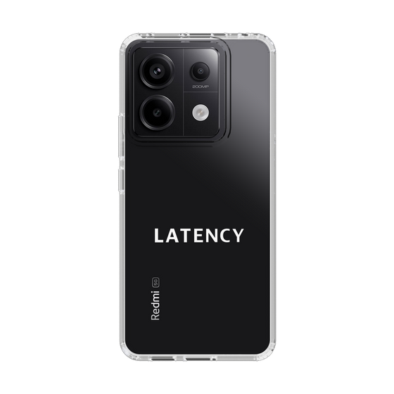 スリムプロテクションケース［ LATENCY - Logotype - Clear ］