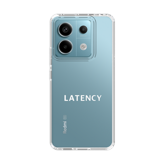 スリムプロテクションケース［ LATENCY - Logotype - Clear ］